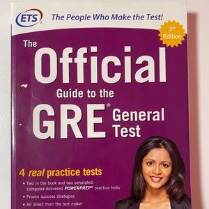GRE GENERAL TEST ETS PREP BRAND NEW